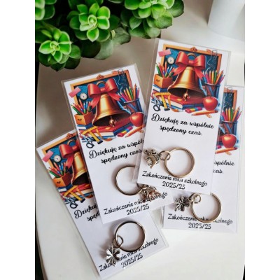 Brelok dla ucznia ZAKOŃCZENIE ROKU SZKOLNEGO