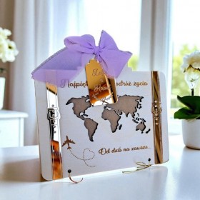 Prezent dla pary młodej WALIZKA na pieniądze