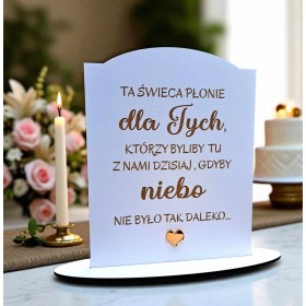 Ta świeca płonie dla tych ...