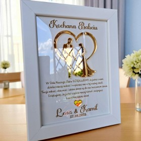 ! OFERTA SPECJALNA ! Podziękowanie Ślubne dla Babci/ Dziadka