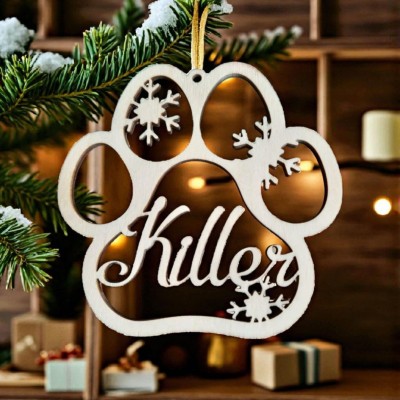 Zawieszka łapka z imieniem