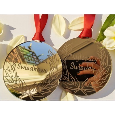 Podziękowanie dla świadka/ świadkowej LUSTRZANY MEDAL