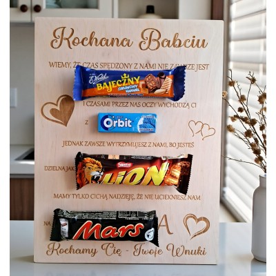 Tabliczka na słodycze