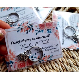 Brelok słonik na szczęście 6 wzorów