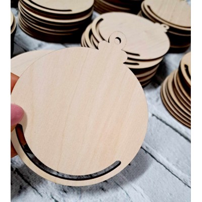 Drewniana Bombka -baza do łapacza