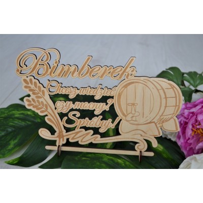 Tabliczka bimberek dostępna w 3 kolorach