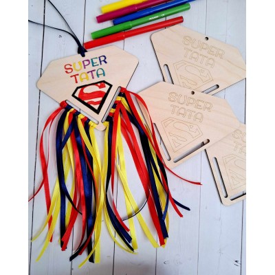 Drewniana Baza "S" tekst dowolny