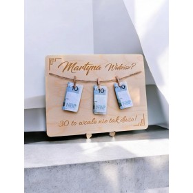 Tabliczka na urodziny