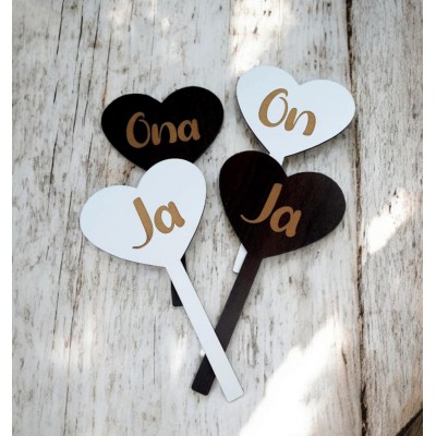 Komplet tabliczek ON ONA JA