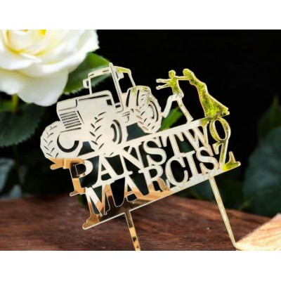 Topper z ciągnikiem